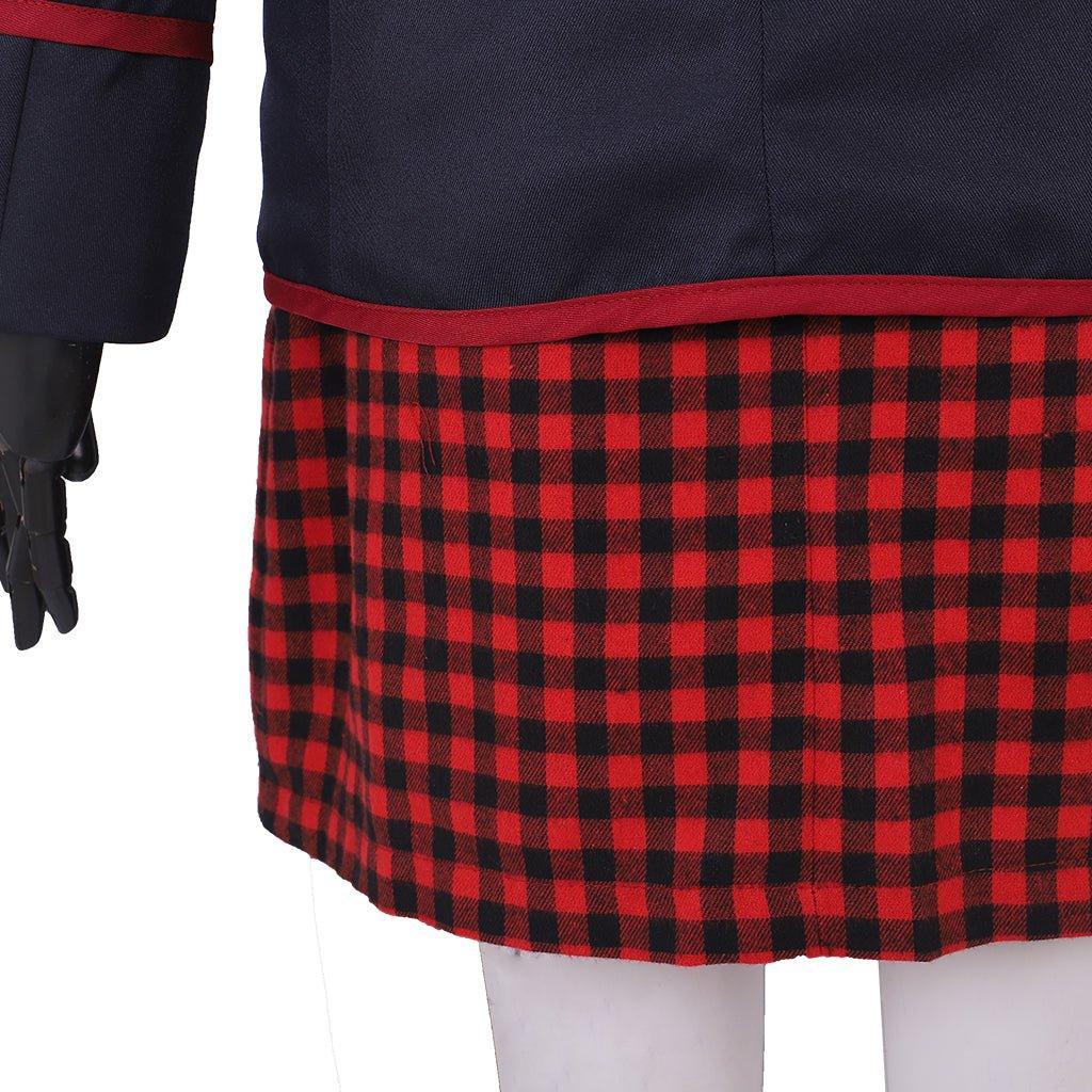 The Umbrella Academy Girl School Uniform Cosplay Costume | Authentic Jacket and Dress for Adults - Coscosmos