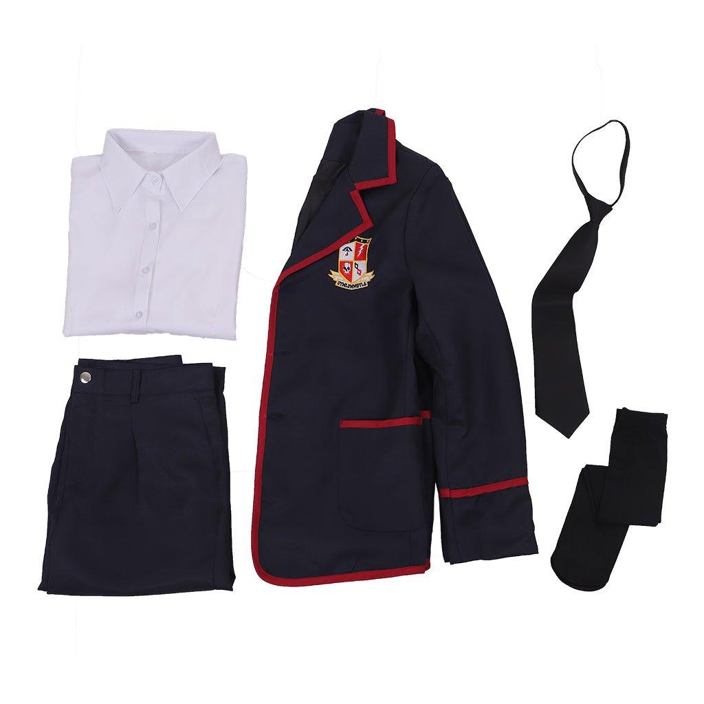 The Umbrella Academy Male School Uniform Cosplay Costume - Coscosmos