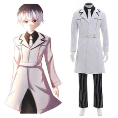 Tokyo Ghoul Kaneki Ken Coat Cosplay Costume - Coscosmos