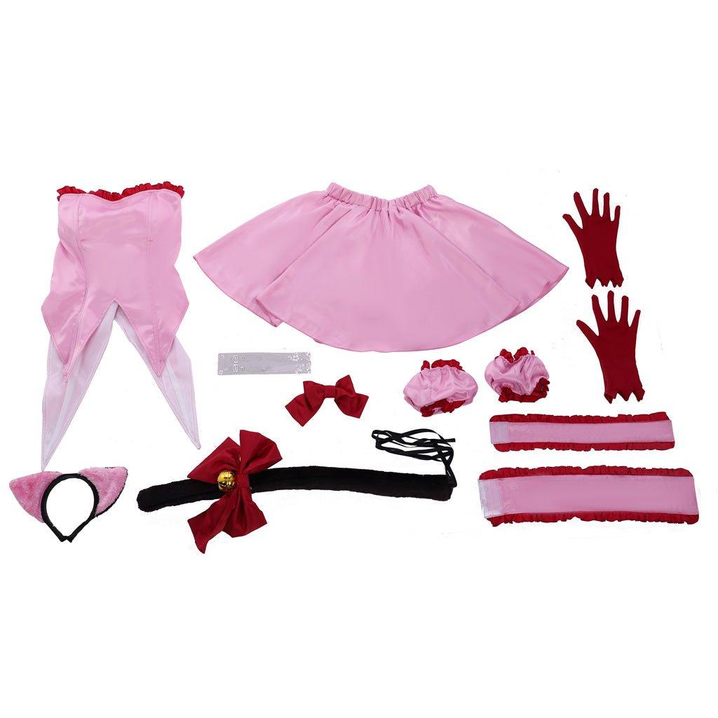 Tokyo Mew Mew Ichigo Cosplay Costume - Ichigo Momomiya Transformation Outfit - Coscosmos