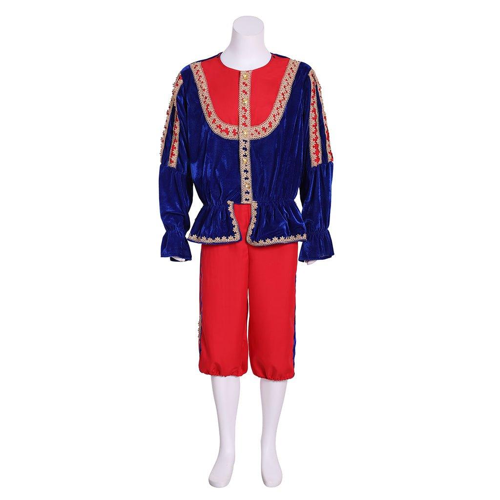 Tudor Renaissance Medieval Men’s Elizabethan Costume - Full Set for Stage & Cosplay by Coscomos - Coscosmos