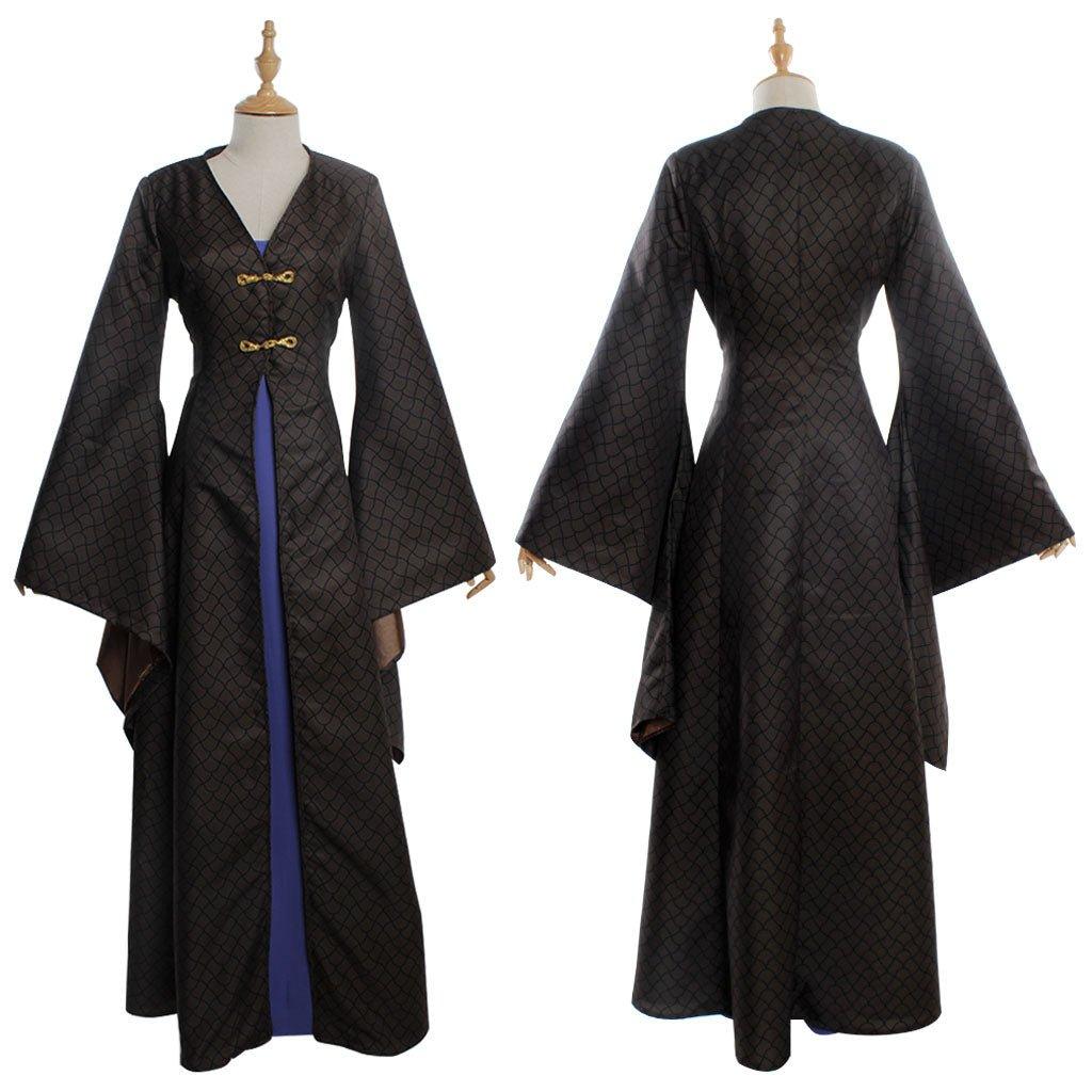 TV Sansa Cosplay Costume Women Medieval Vintage Dress Halloween Party Outfits - Coscosmos