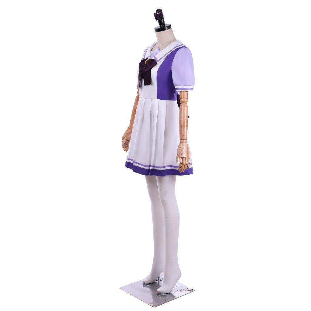 Uma Musume Pretty Derby McQueen Girl School Uniform Cosplay Costume - Coscosmos