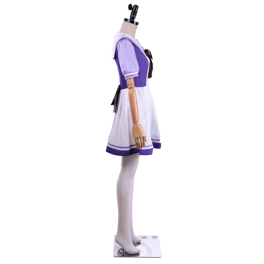 Uma Musume Pretty Derby McQueen Girl School Uniform Cosplay Costume - Coscosmos