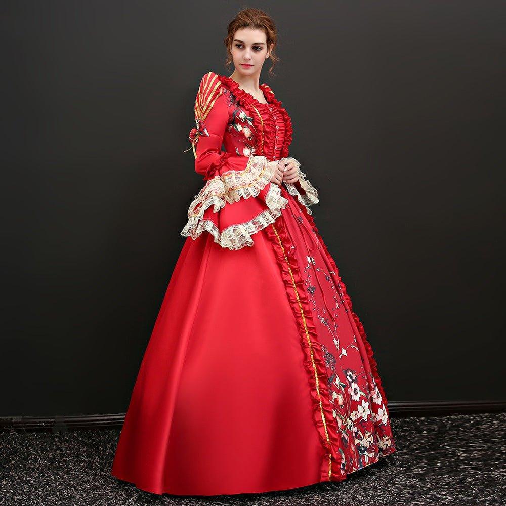 Victorian Royalty Gown: European Princess Dress for Photoshoots and Banquets - Coscosmos