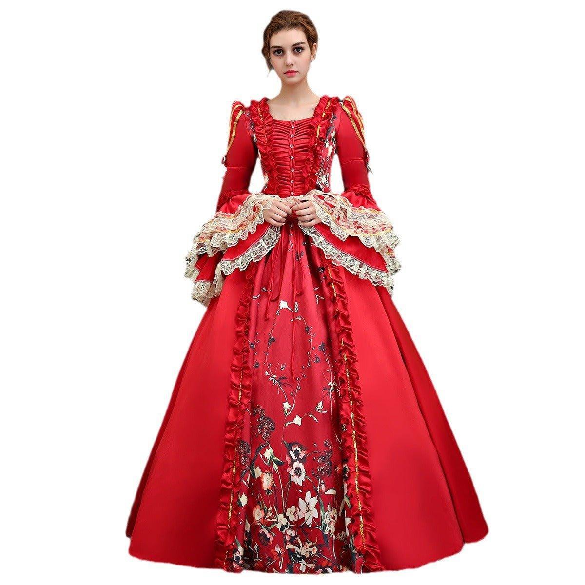 Victorian Royalty Gown: European Princess Dress for Photoshoots and Banquets - Coscosmos