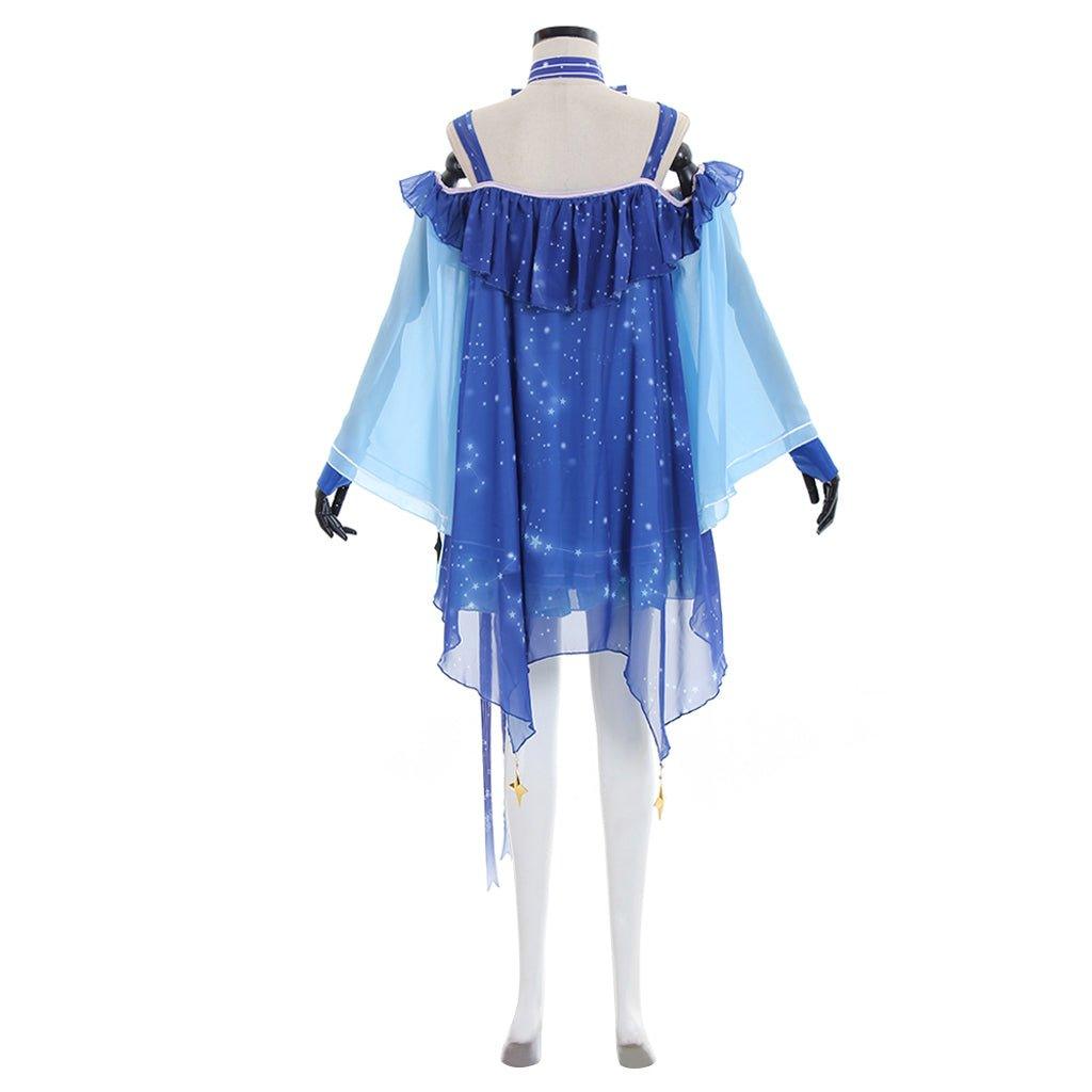 Vocaloid Hatsune Miku Cosplay Snow Miku Costume - Coscosmos