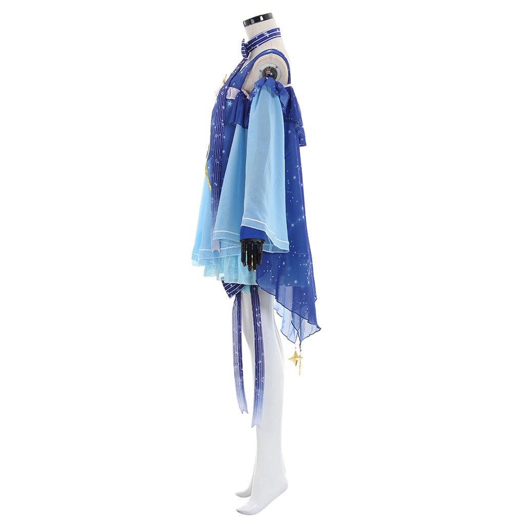 Vocaloid Hatsune Miku Cosplay Snow Miku Costume - Coscosmos