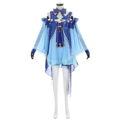 Vocaloid Hatsune Miku Cosplay Snow Miku Costume - Coscosmos