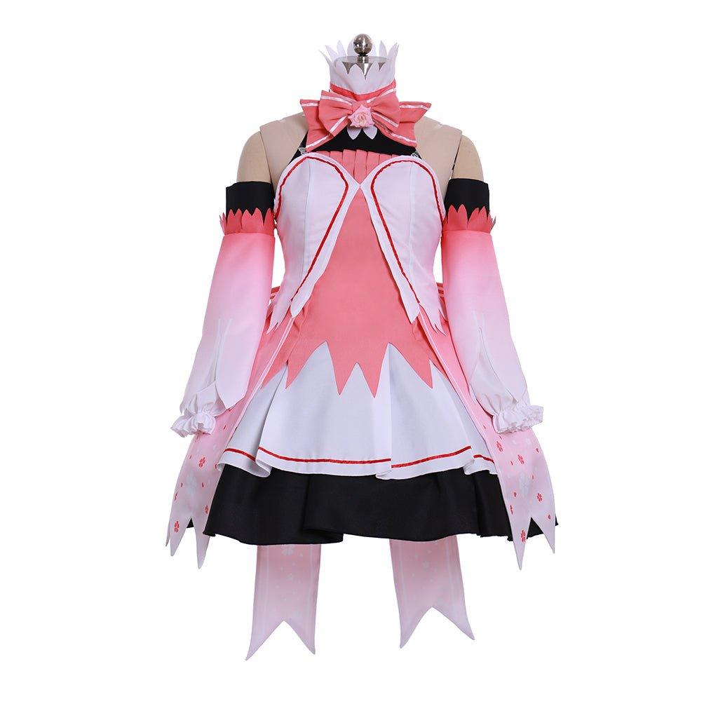 Vocaloid Hatsune Miku Sakura Miku Pink Dress Cosplay Costume - Coscosmos