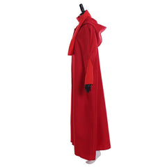 Women's Handmaid's Tale Costume - Red Hooded Cloak Robe for Halloween - Coscosmos