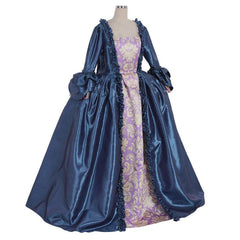 Women's Queen Marie Antoinette Masquerade Rococo Ball Gown | Cosplay Costume Dress - Coscosmos