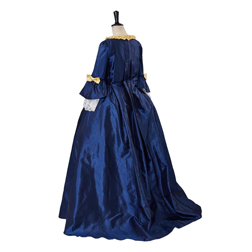 Women's Queen Marie Antoinette Rococo Ball Gown Gothic Victorian Dress Costume for Adult Women - Coscosmos