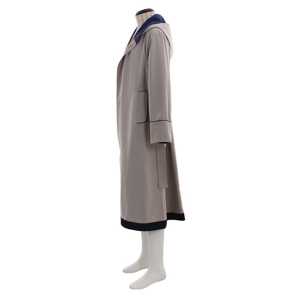 Women's Thirteenth Jodie Coat - Slim Fit Belted Doctor Costume Trenchcoat | Coscomos - Coscosmos