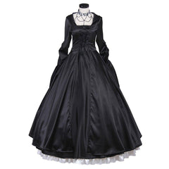 Women’s Victorian Ball Gown | Gothic Vampire Renaissance Costume - Coscosmos