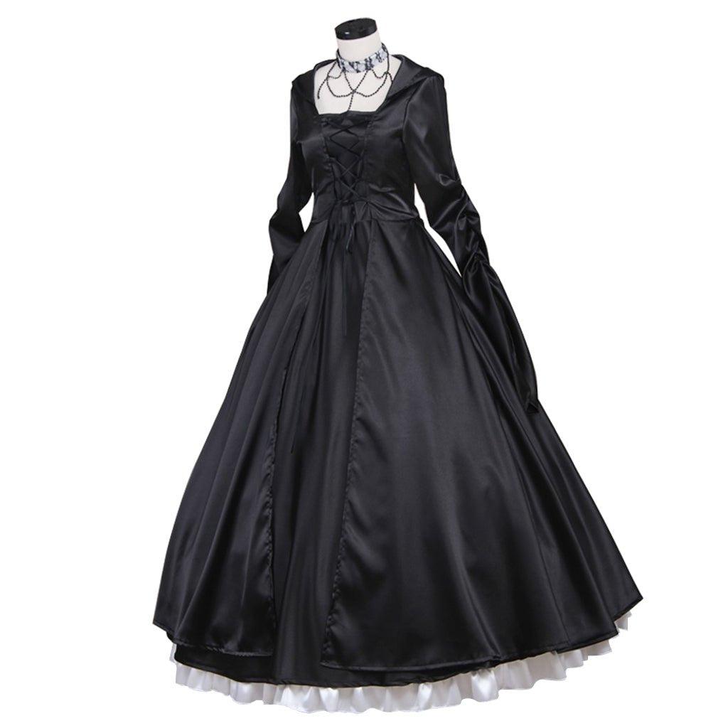 Women’s Victorian Ball Gown | Gothic Vampire Renaissance Costume - Coscosmos