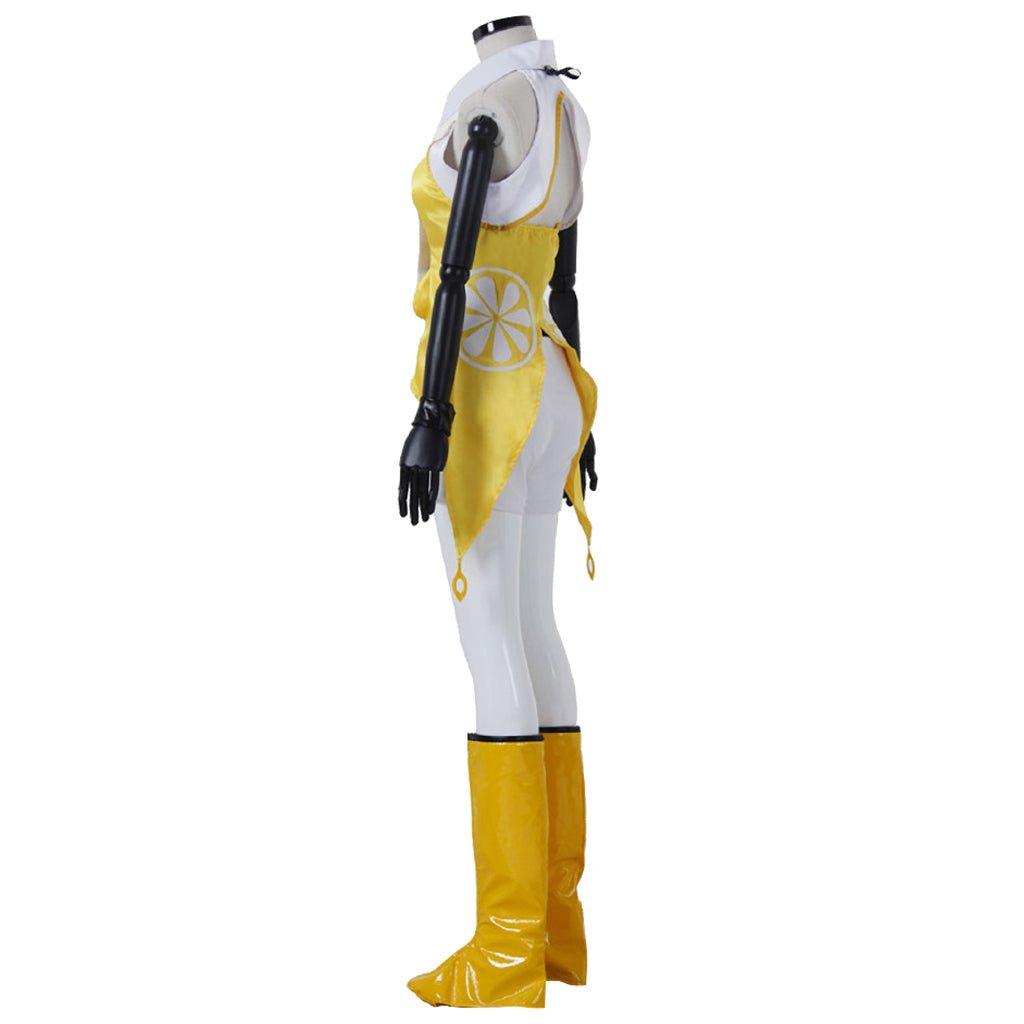 Yellow Miku Cosplay Costume | Hatsune Miku Yellow Outfit - Coscosmos