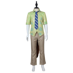 Zootopia Fox Nick Wilde Cosplay Uniform Full Set - Complete Halloween Suit with Ears and Tail - Coscosmos